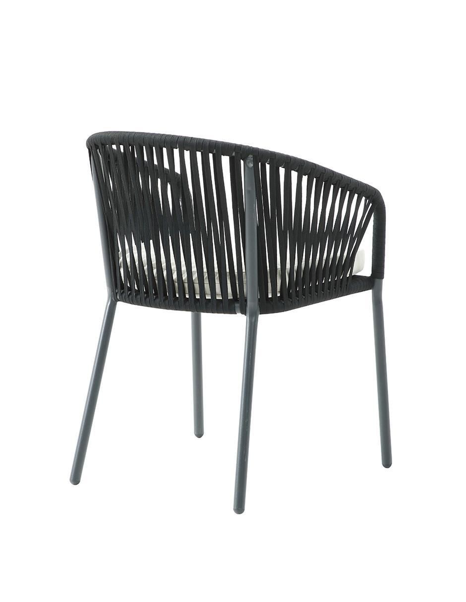 Silla Mikonos de ratán natural