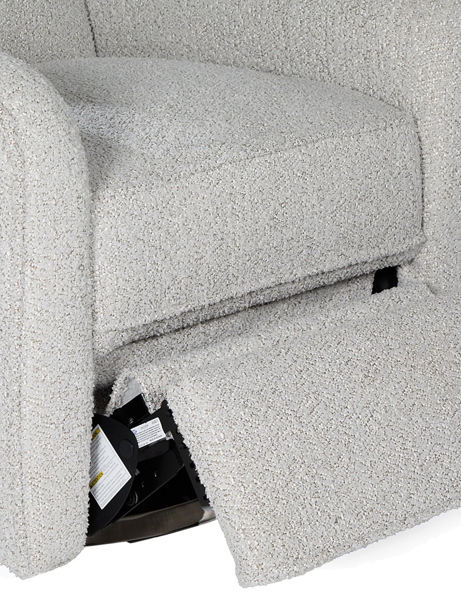 Mecedora Swivel Delta de poliéster