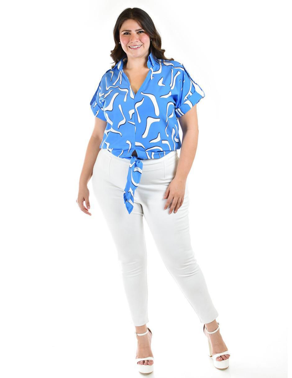 Blusa manga corta para mujer 12