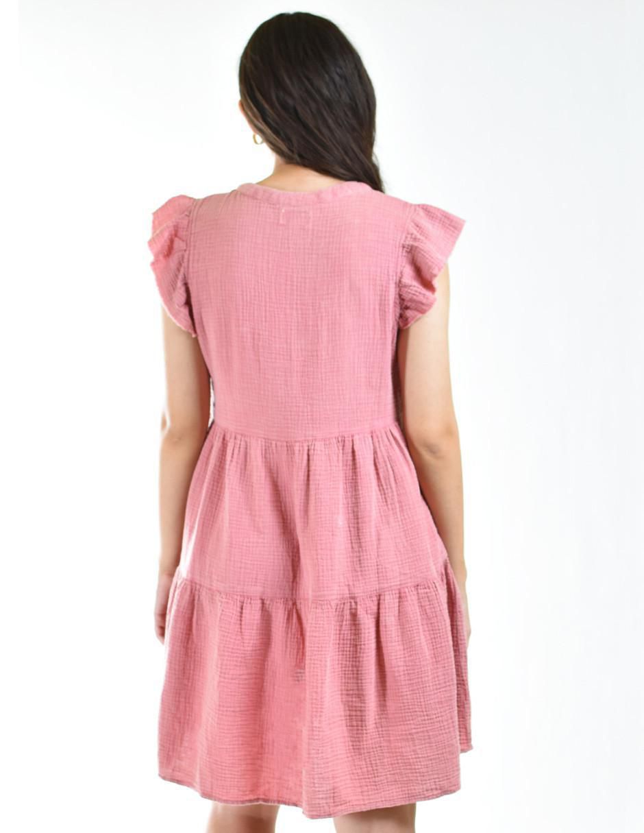 Vestido corto casual para mujer