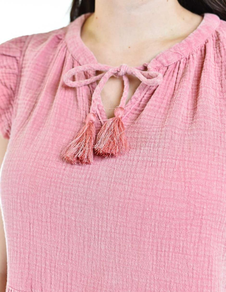 Vestido corto casual para mujer