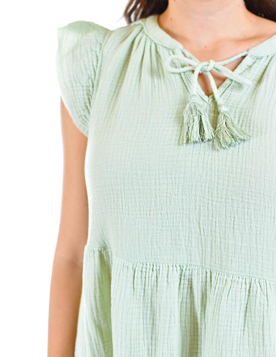 Vestido corto casual para mujer