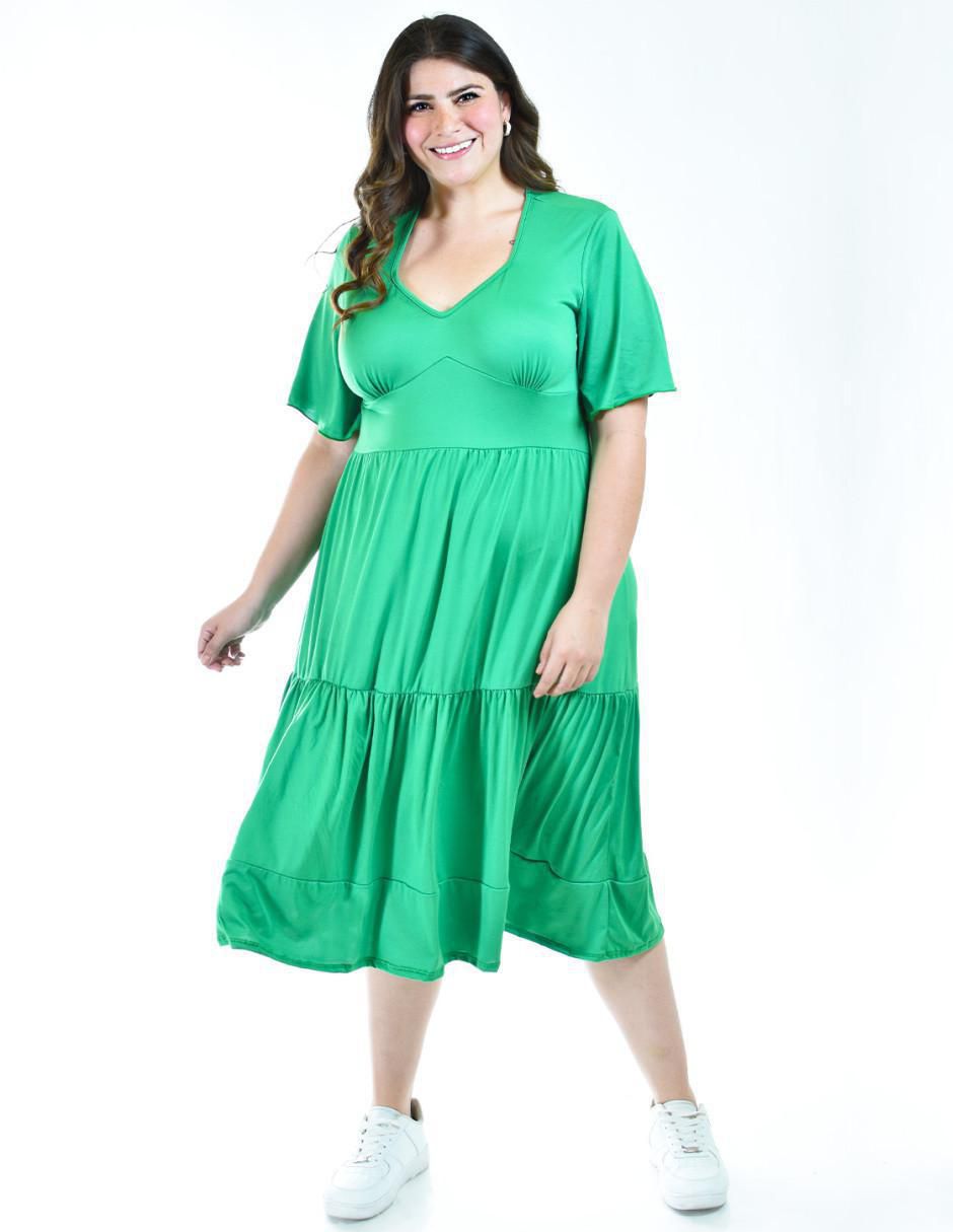 Vestido midi casual para mujer