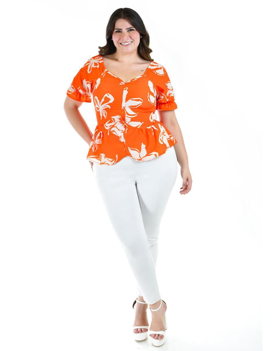 Blusa manga corta para mujer 10