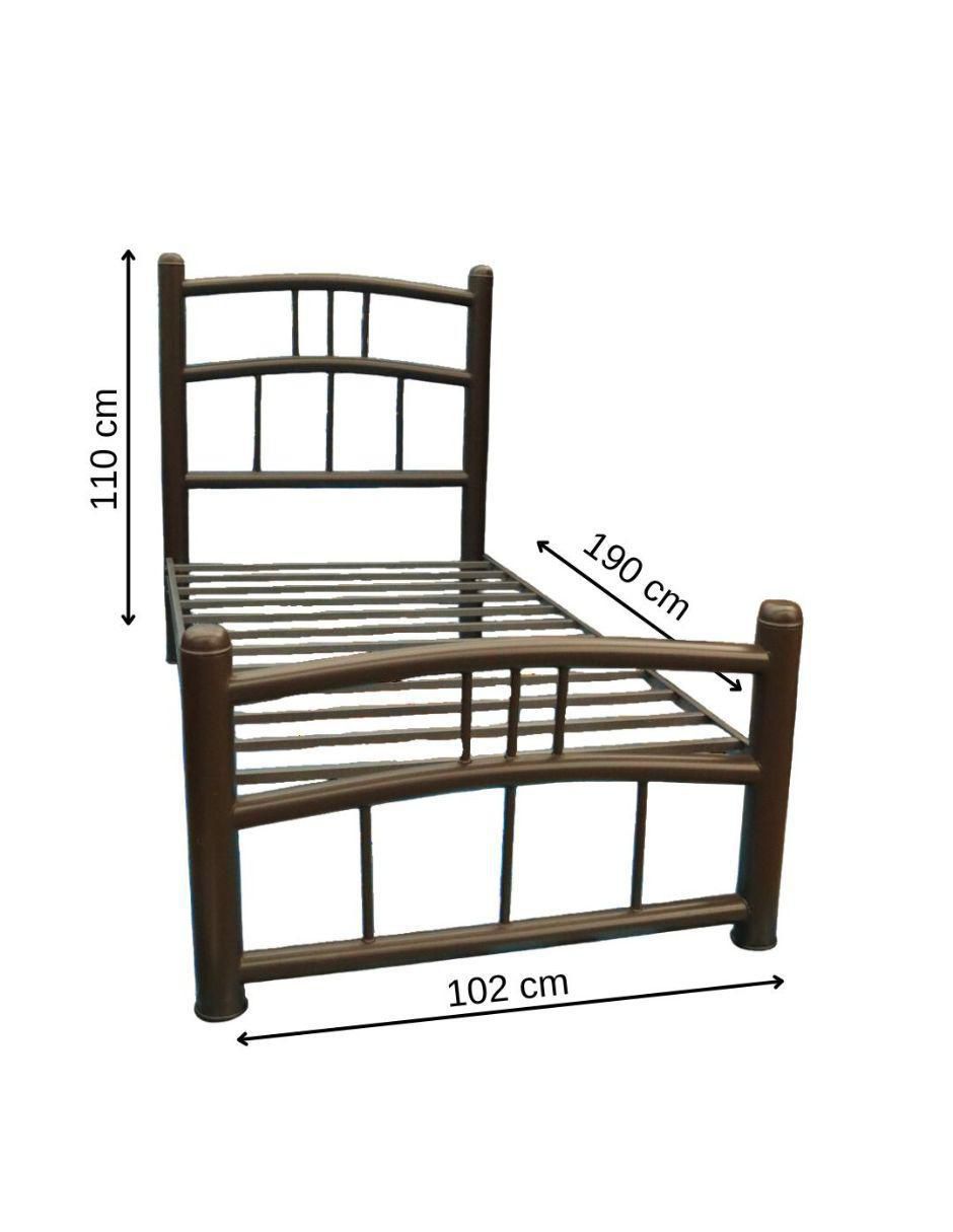 Cama Industrial de acero individual 6