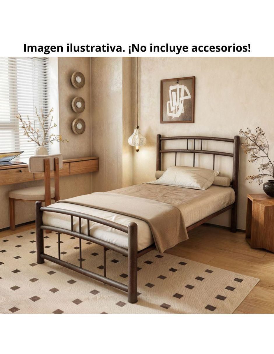 Cama Industrial de acero individual