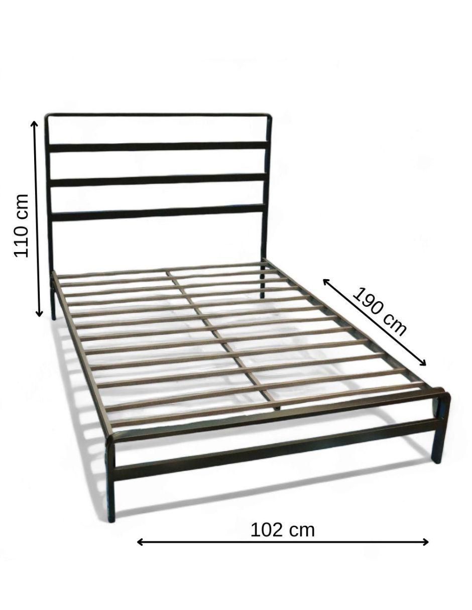 Cama Industrial de acero individual 6