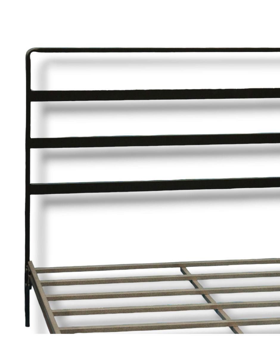 Cama Industrial de acero individual 2