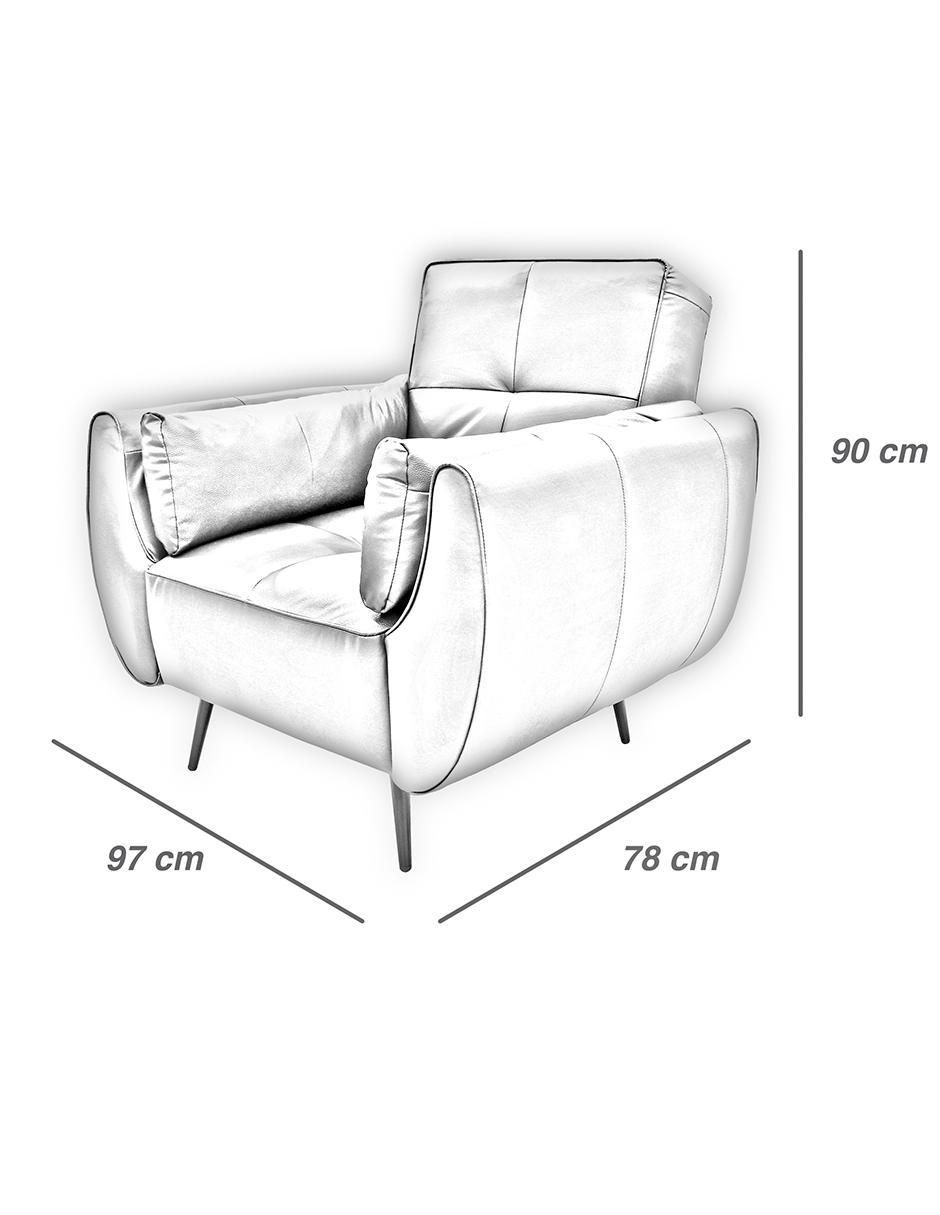 Sillón Toronto de piel 5