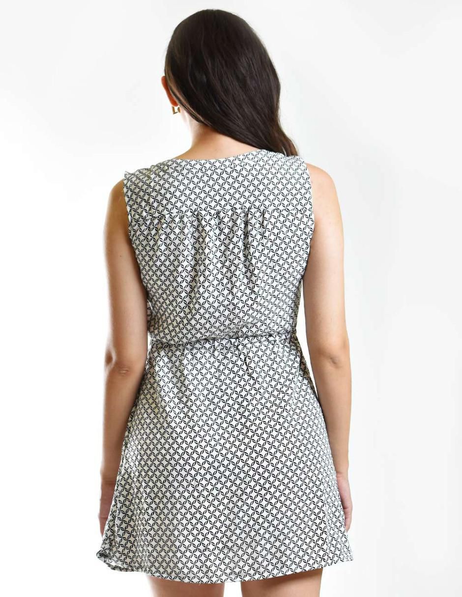 Vestido corto casual para mujer