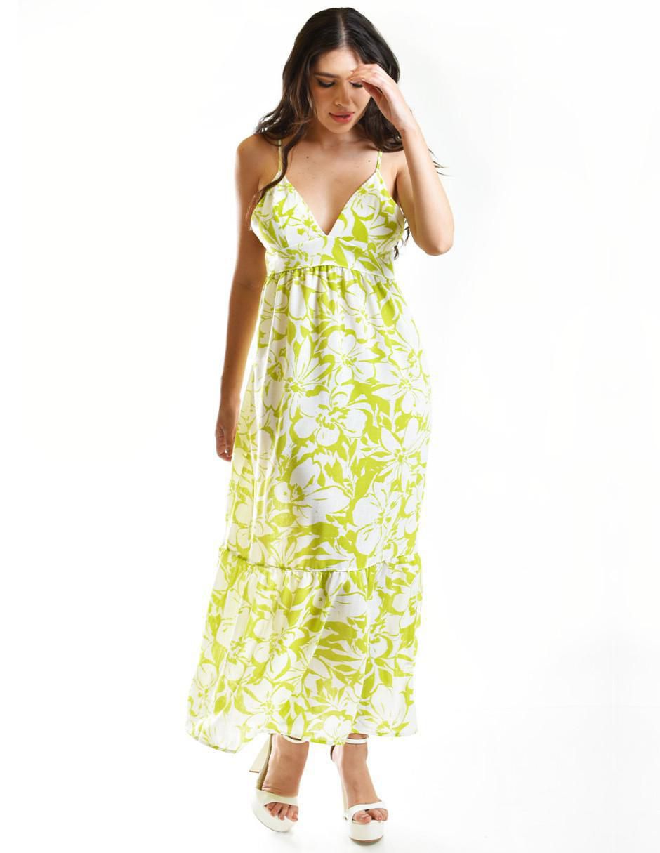 Vestido largo casual para mujer