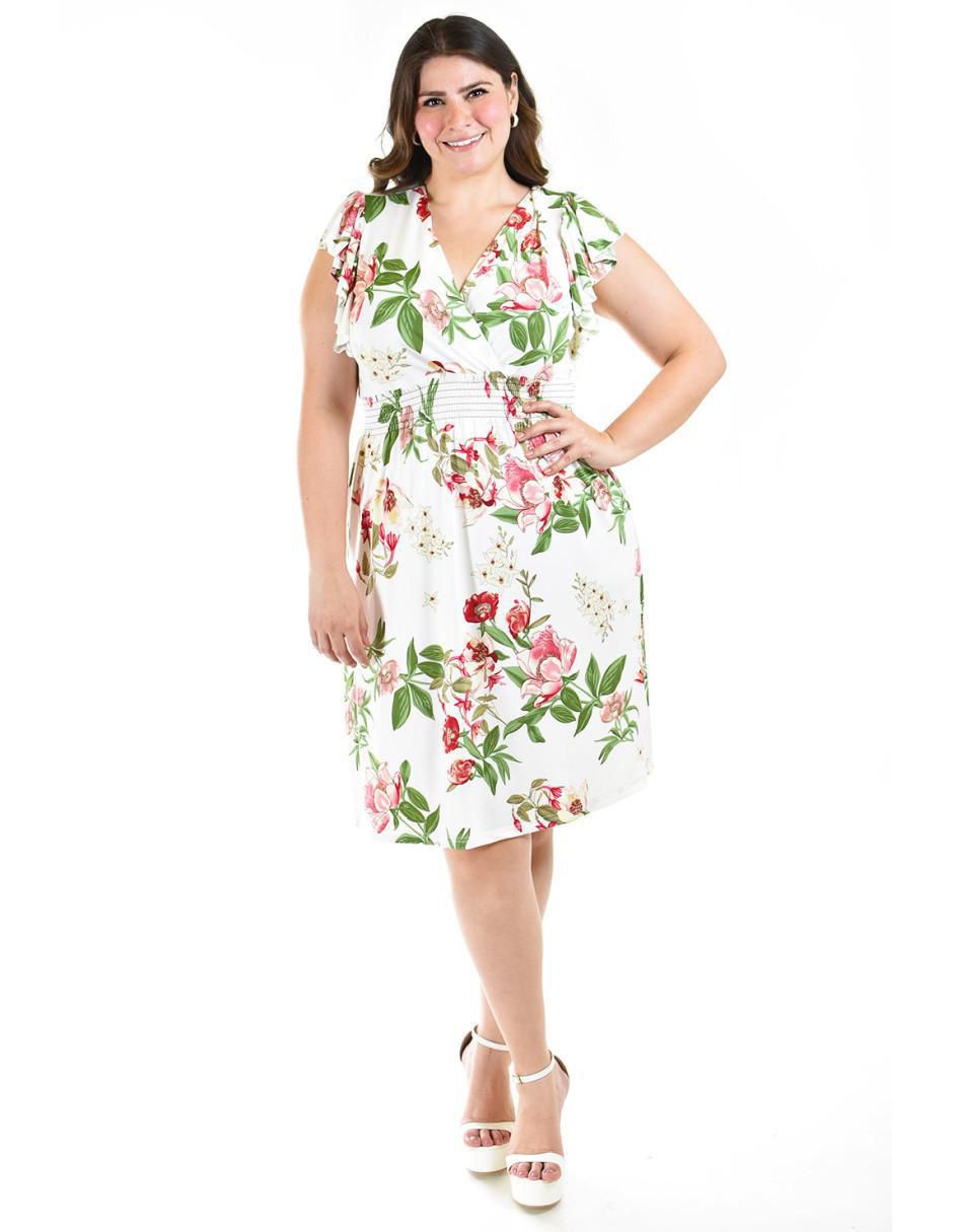 Vestido a la rodilla casual para mujer