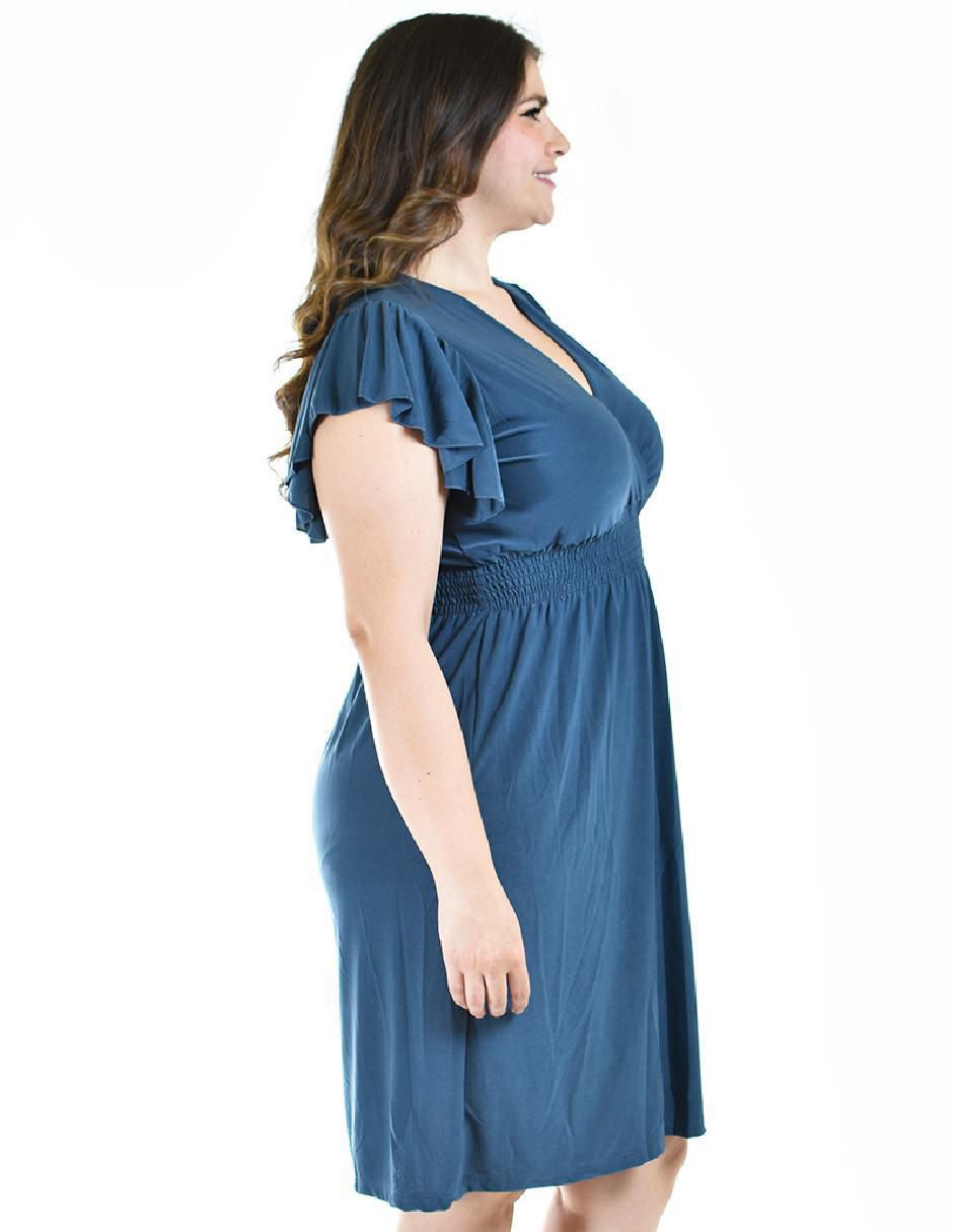 Vestido a la rodilla casual para mujer 5