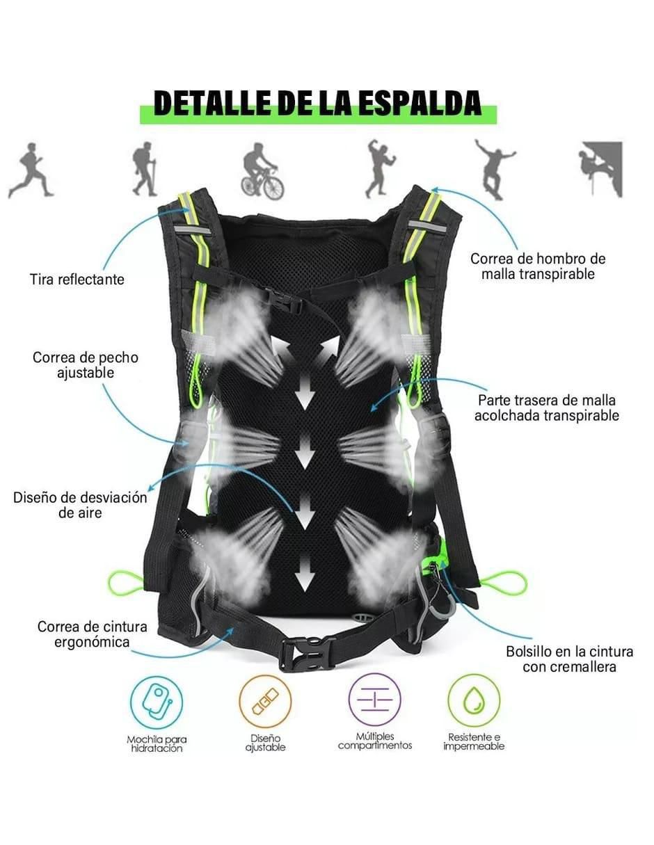 Mochila de hidratación impermeable 2