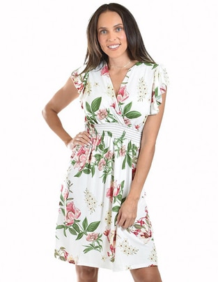 Vestido a la rodilla casual para mujer