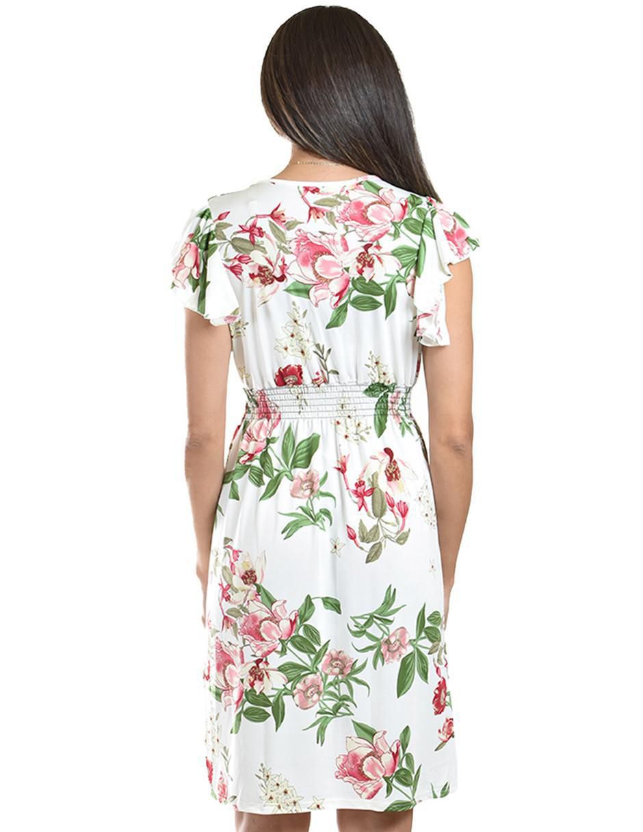 Vestido a la rodilla casual para mujer