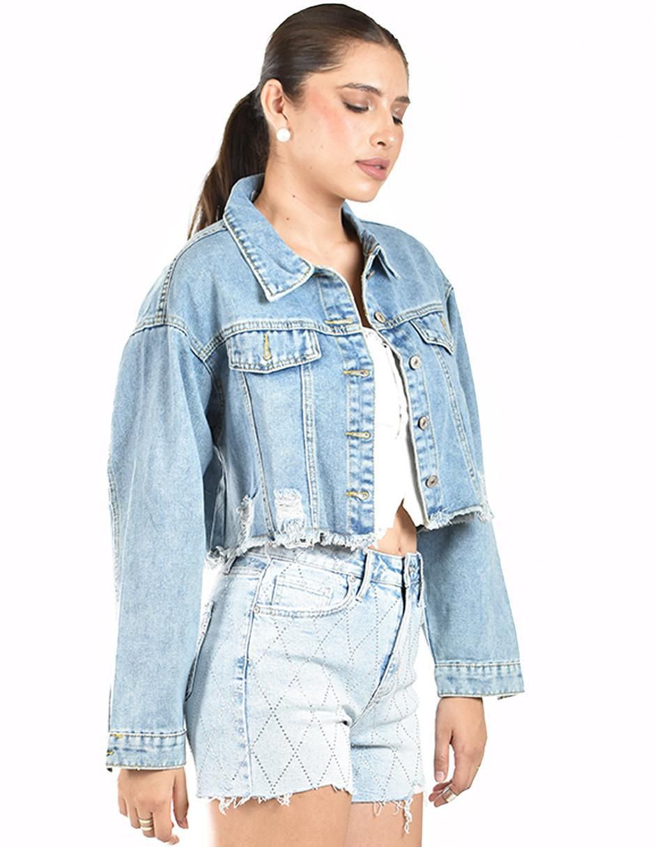 Chamarra de mezclilla para mujer 5