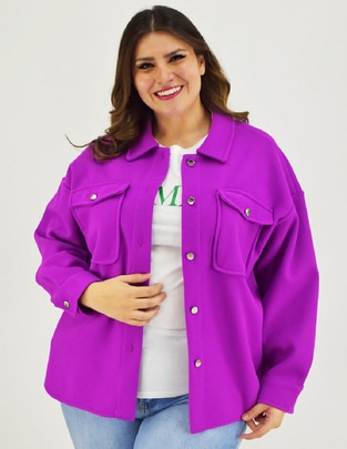 Abrigo abierto para mujer