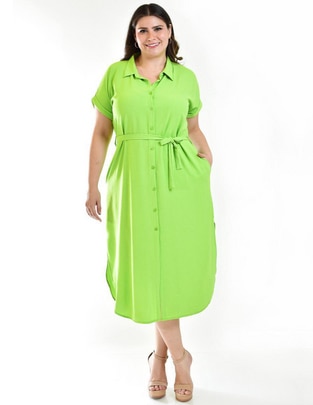 Vestido midi casual para mujer