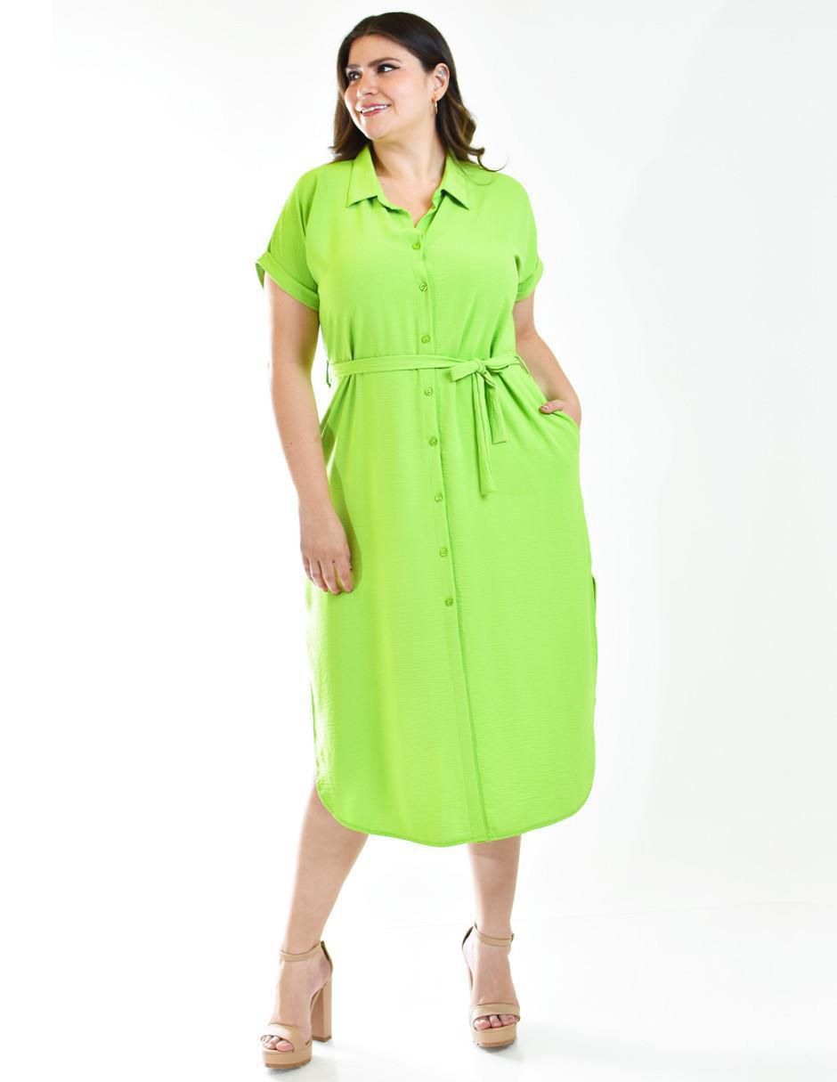 Vestido midi casual para mujer