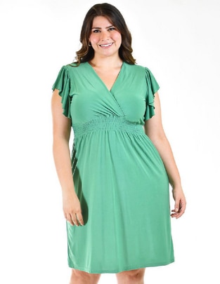 Vestido a la rodilla casual para mujer Vestido a la rodilla casual para mujer