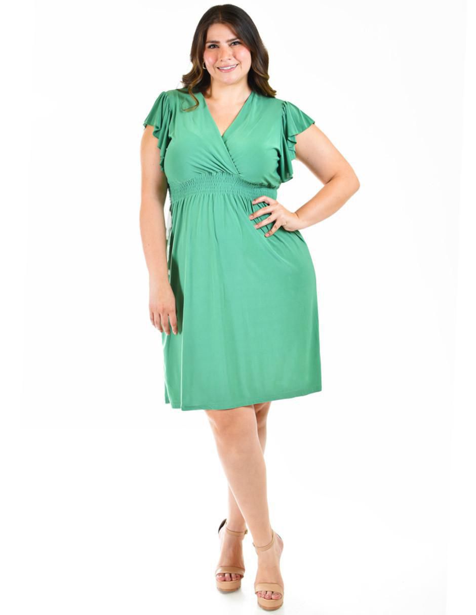 Vestido a la rodilla casual para mujer 5