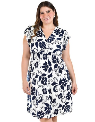 Vestido a la rodilla casual para mujer Vestido a la rodilla casual para mujer