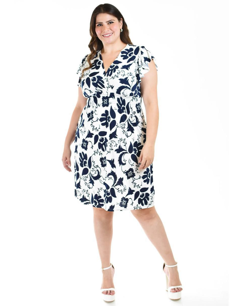 Vestido a la rodilla casual para mujer 5