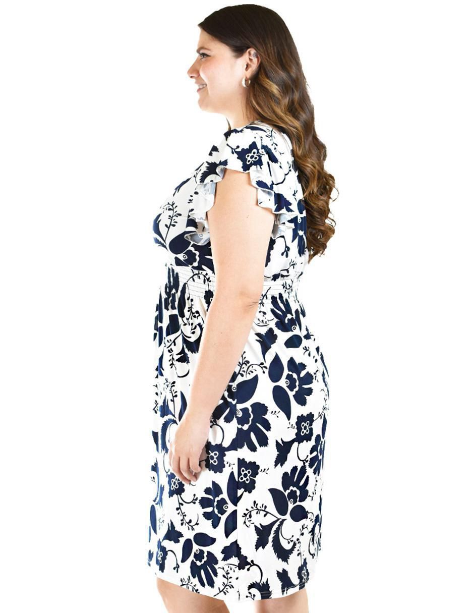Vestido a la rodilla casual para mujer 3
