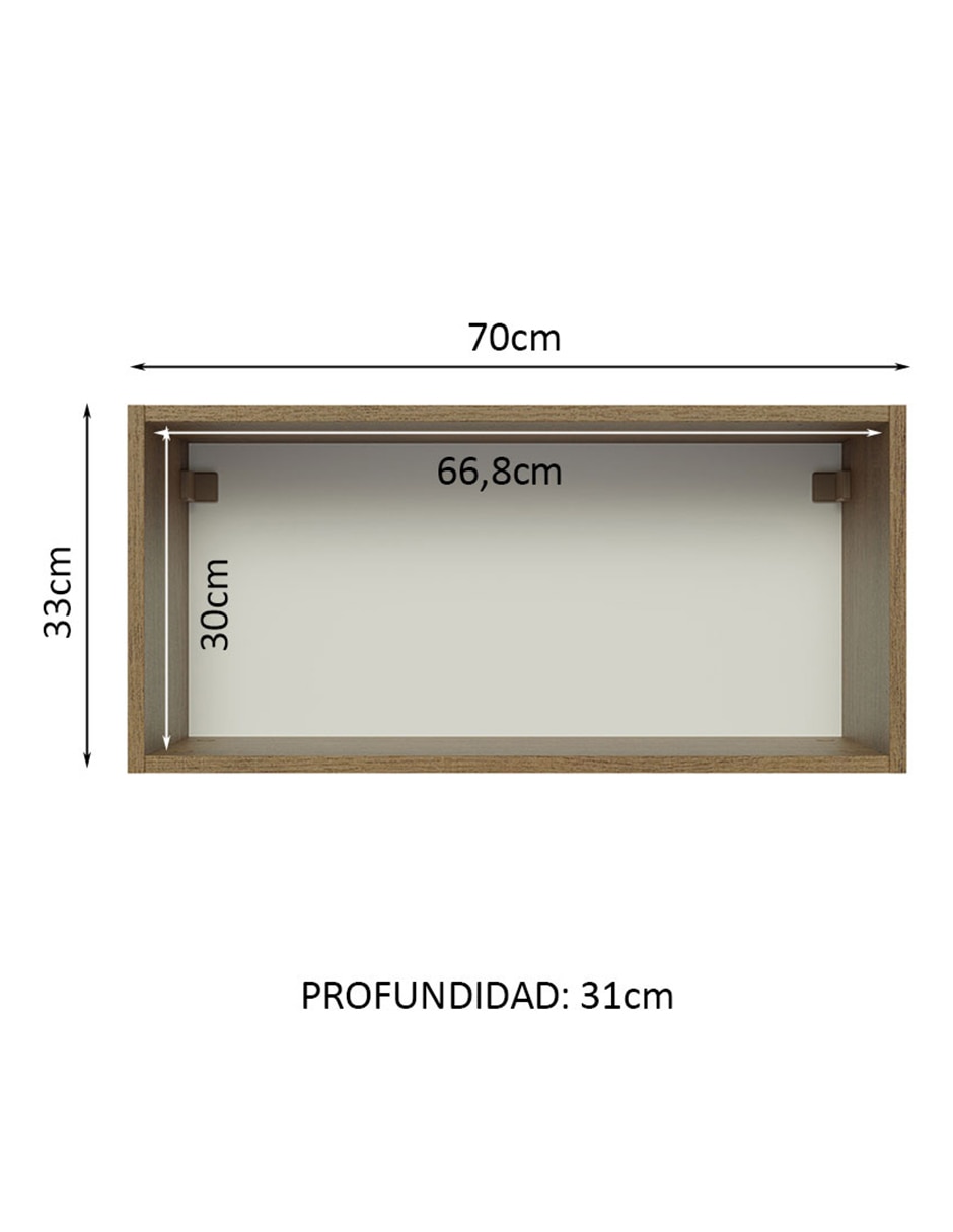 Alacena armable Madesa Glamy MDP