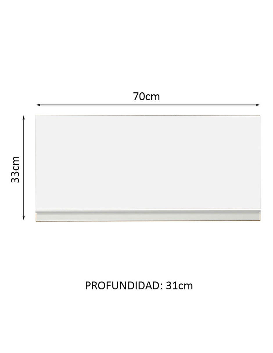 Alacena armable Madesa Glamy MDP