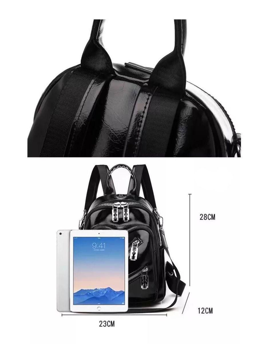 Backpack W-Pack de cuero para mujer 6