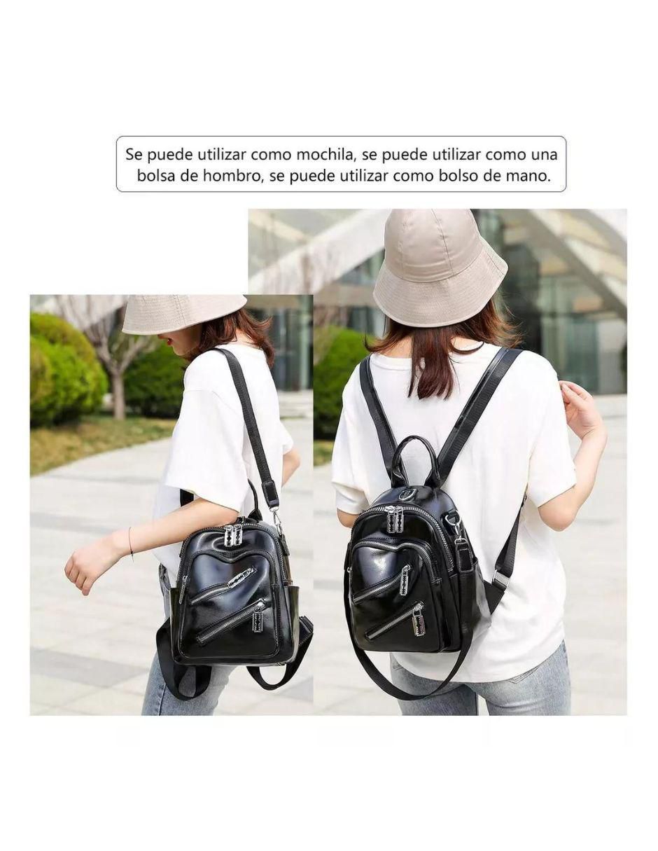 Backpack W-Pack de cuero para mujer