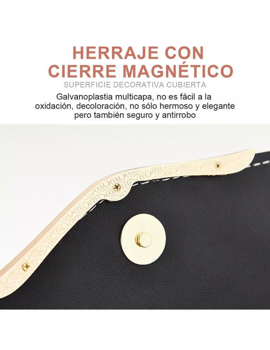 Bolsa crossbody Whitegold de cuero para mujer