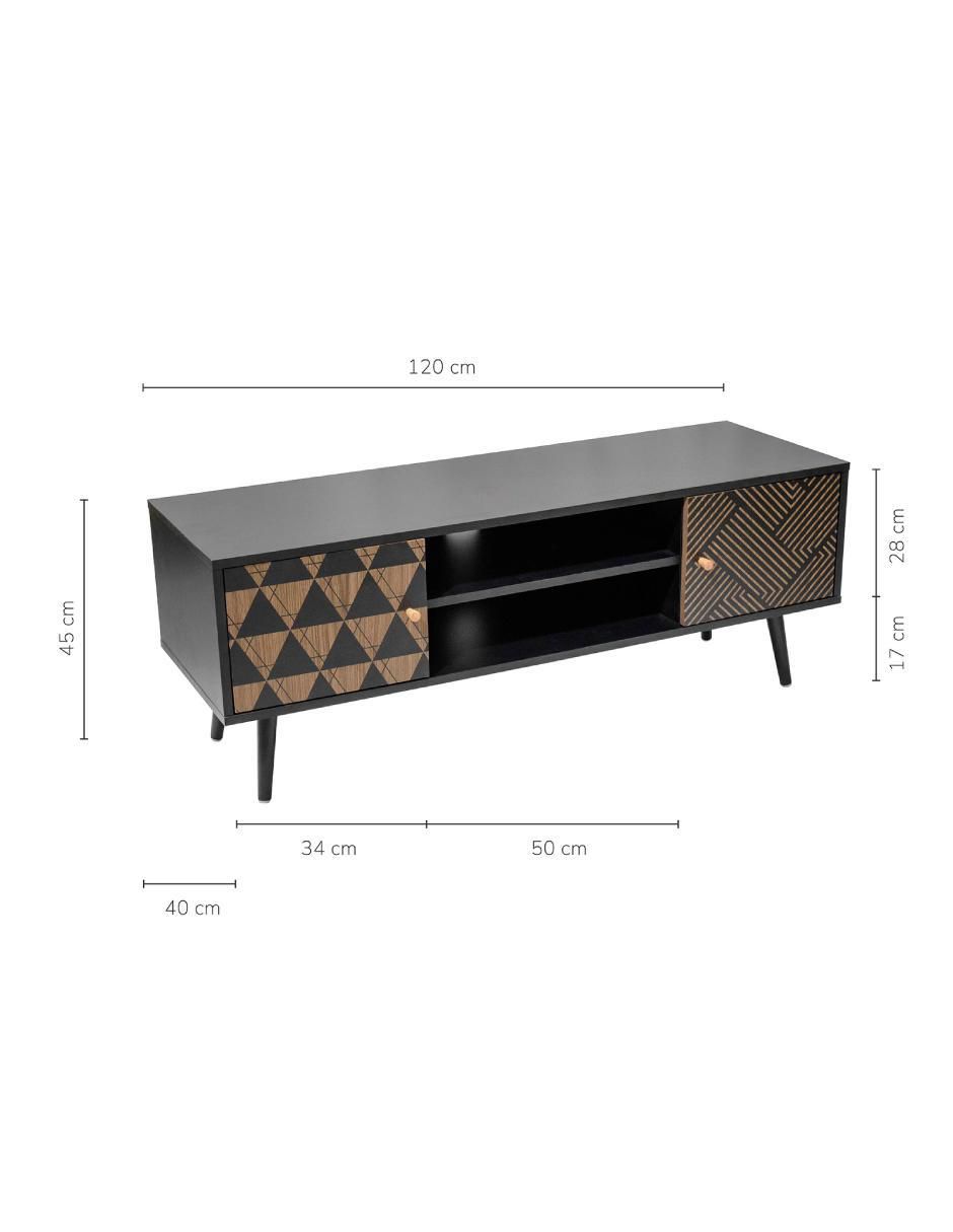 Mueble de TV armable de aglomerado 5
