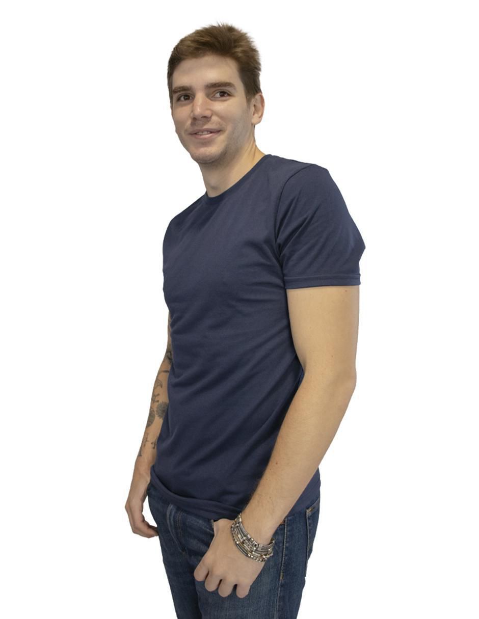 Playera cuello redondo para hombre