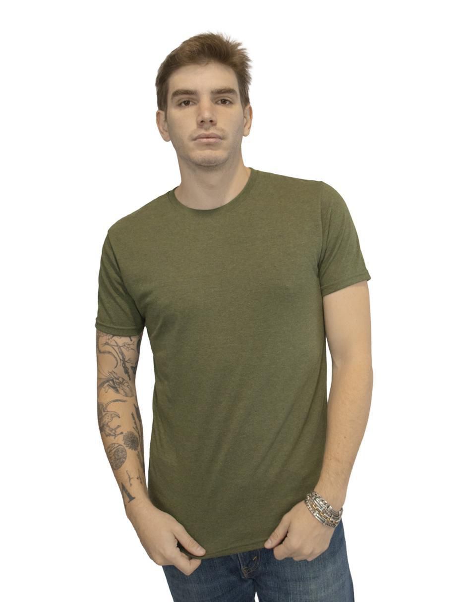 Playera cuello redondo para hombre