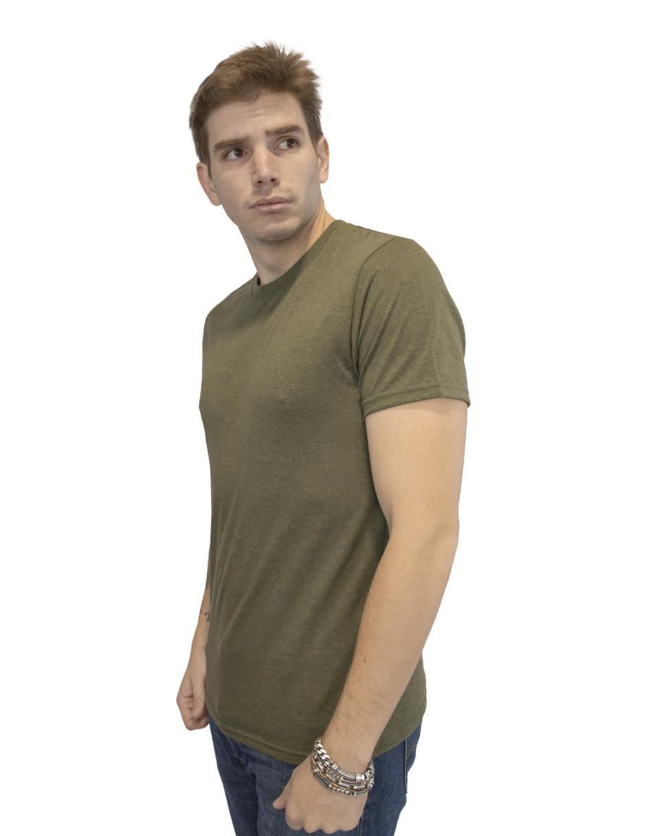 Playera cuello redondo para hombre