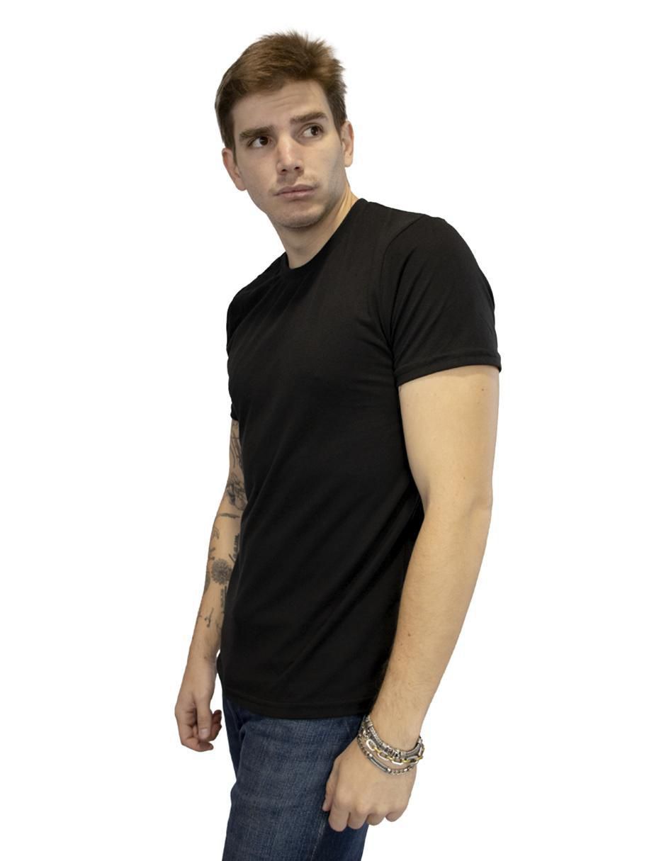 Playera cuello redondo para hombre