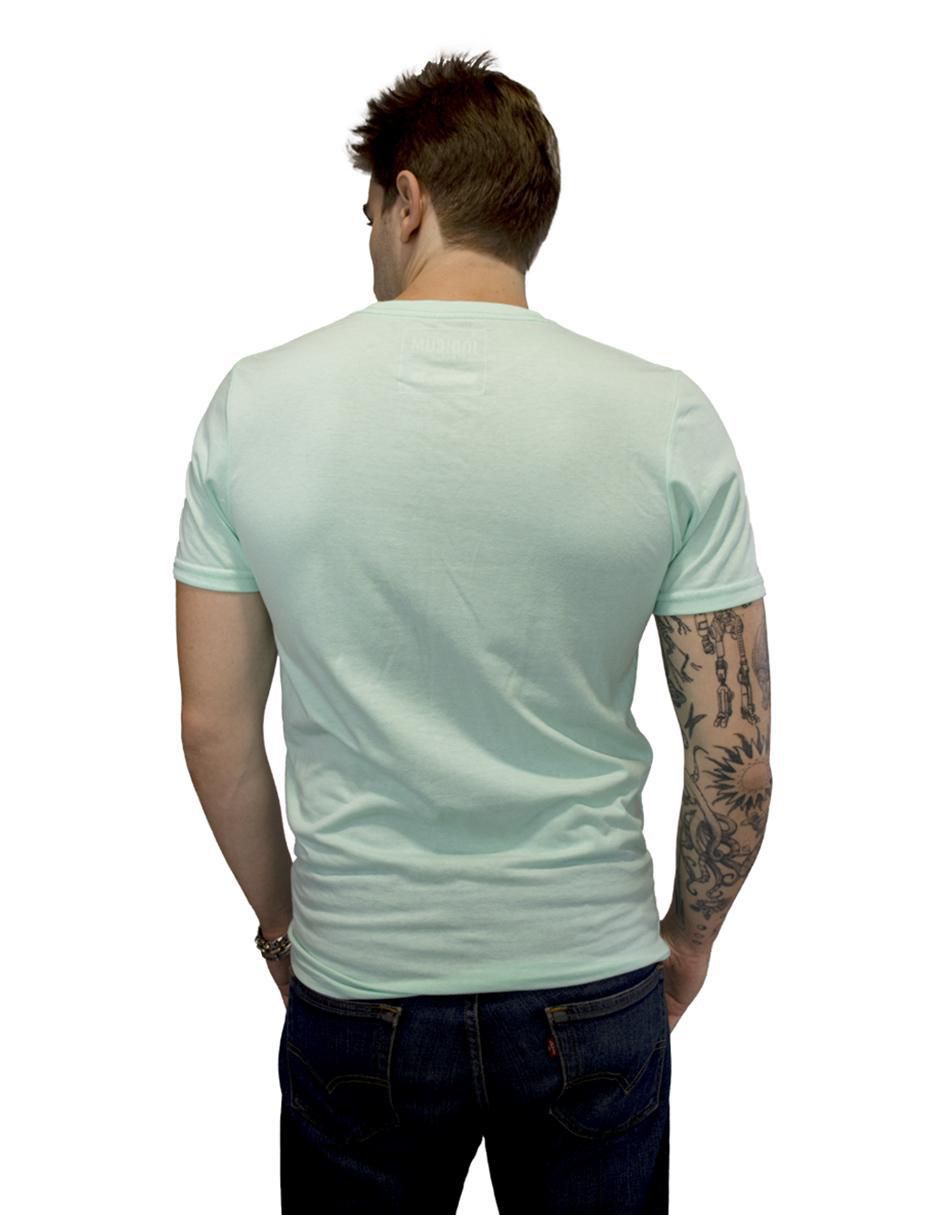 Playera cuello redondo para hombre
