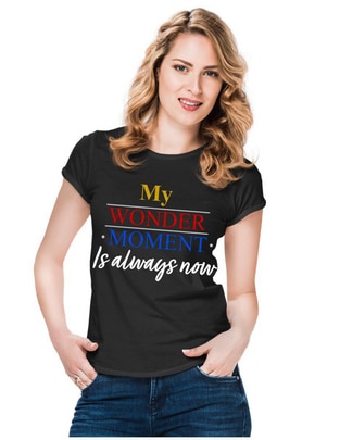 Playera manga corta Yoga cuello redondo para mujer Playera manga corta Yoga cuello redondo para mujer