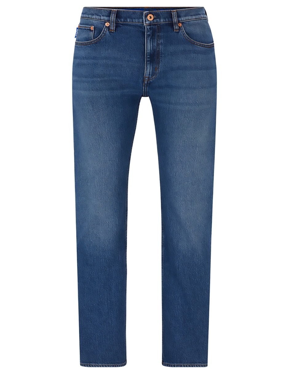 Jeans capri slim deslavado para hombre 3