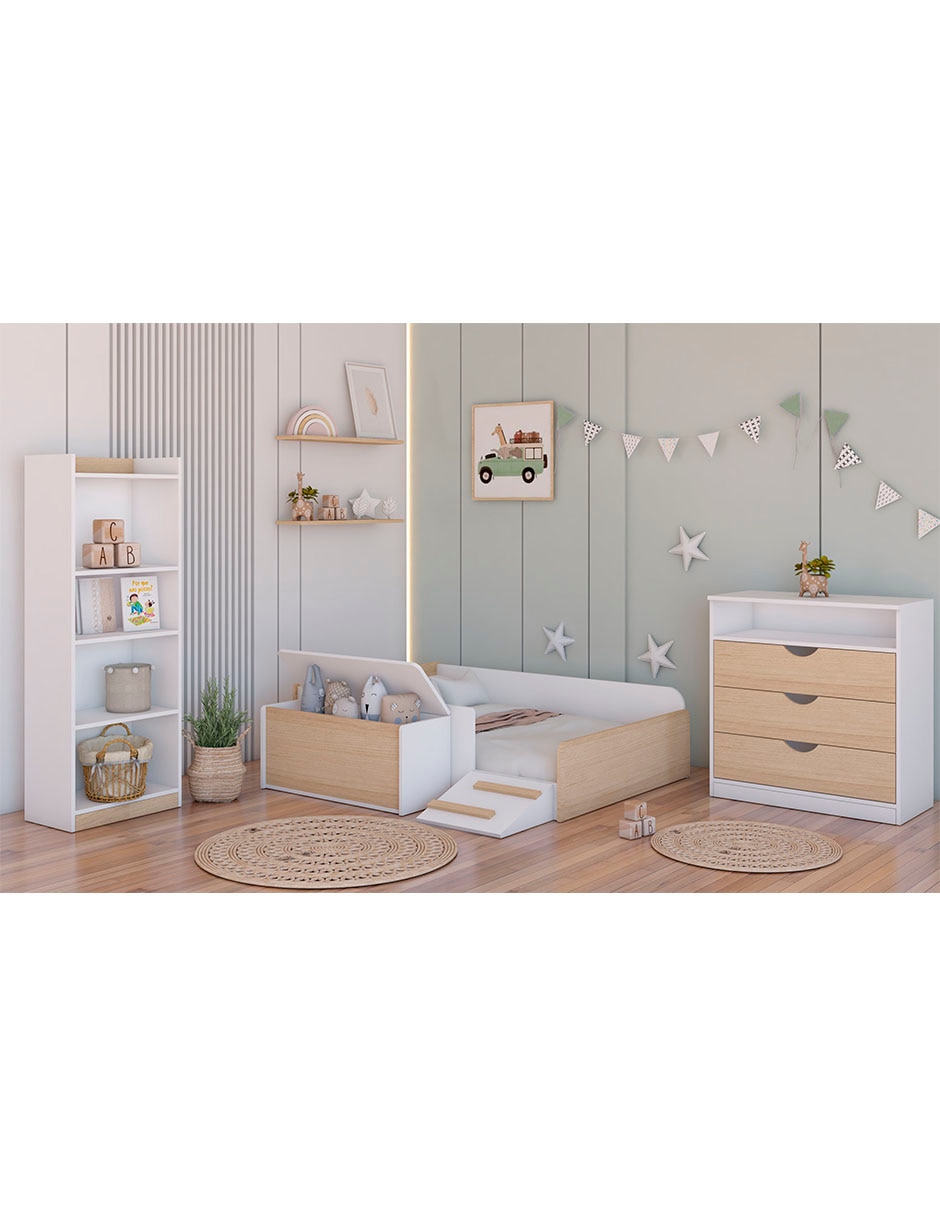 Librero Liam Wilhem Muebles de melamina