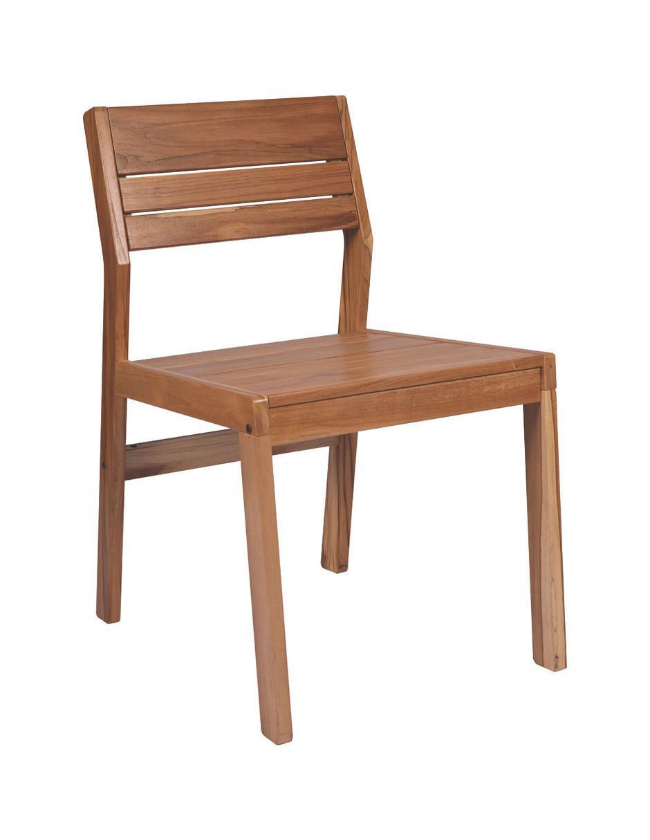 Silla Verona de madera teca