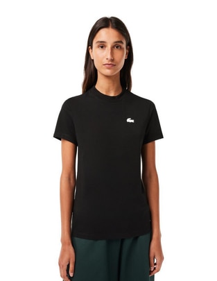 Playera manga corta cuello redondo para mujer