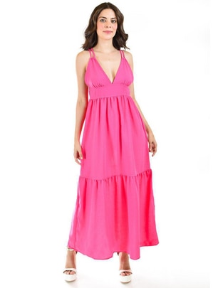 Vestido largo casual para mujer