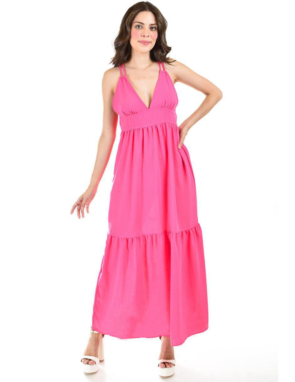 Vestido largo casual para mujer