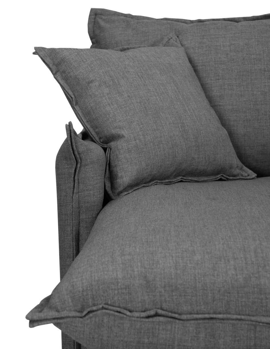 Chaise lounge Milo de tela