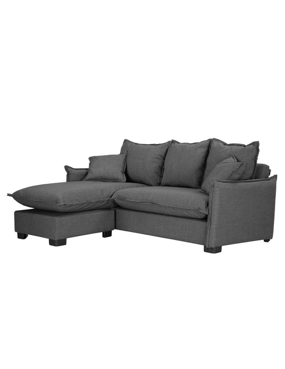 Chaise lounge Milo de tela 7