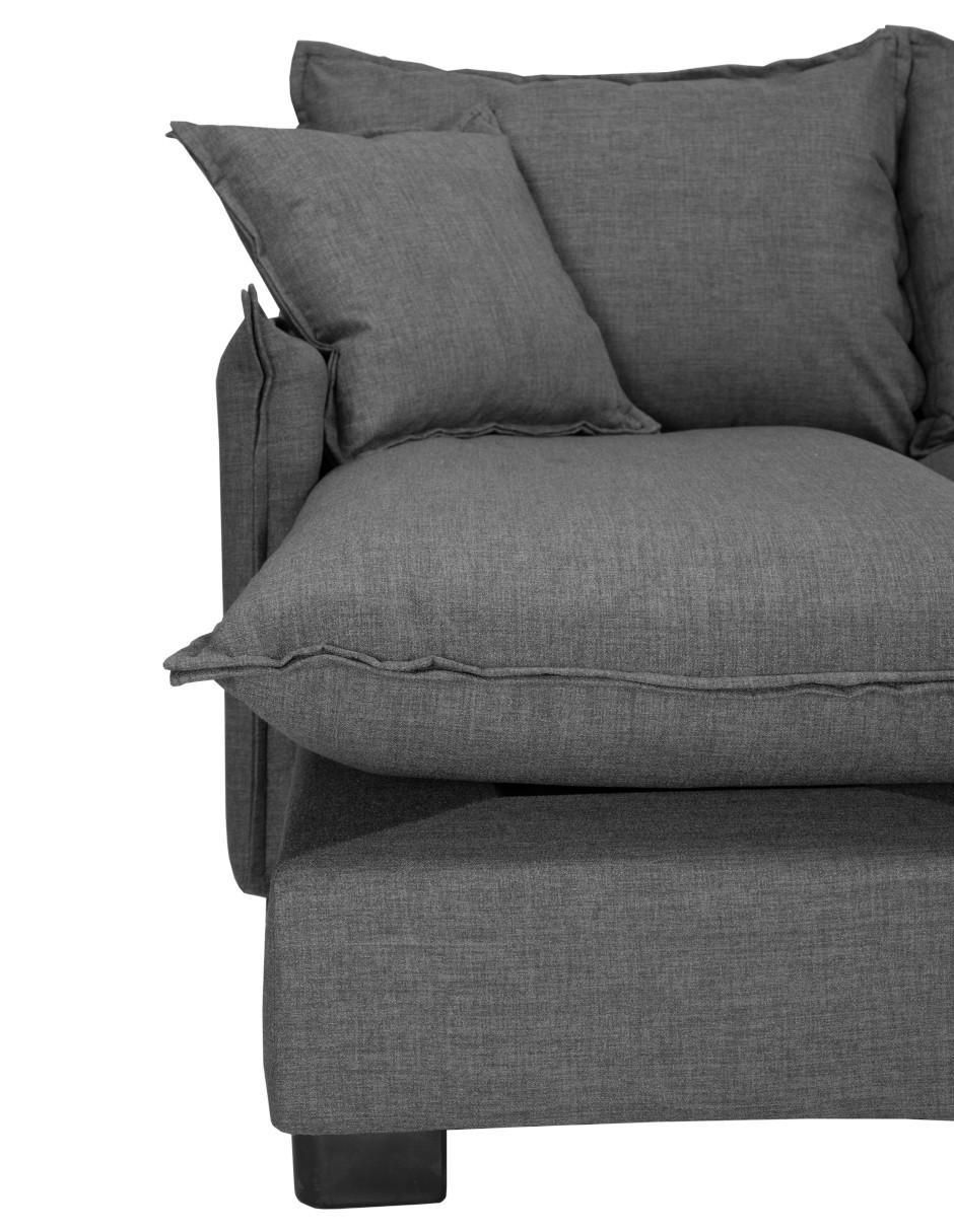 Chaise lounge Milo de tela